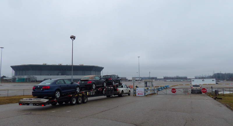 Illustration for article titled Volkswagen Stashed Hundreds Of Cheating Diesels In An Abandoned NFL Stadium Parking Lot